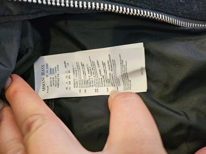 Manteau armani - photo numéro 10