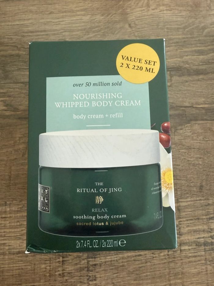 Rituals crème pour le corps + recharge