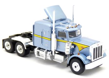 BREKINA 85711 Peterbilt 359 Bleu Métallique  Jaune 1973 échelle 1:87 H0