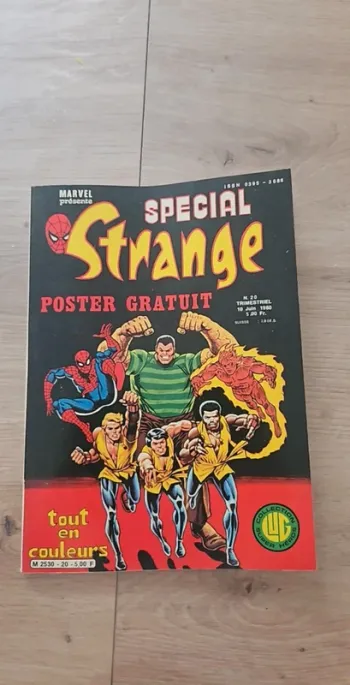 Comics spécial strange numéro 20