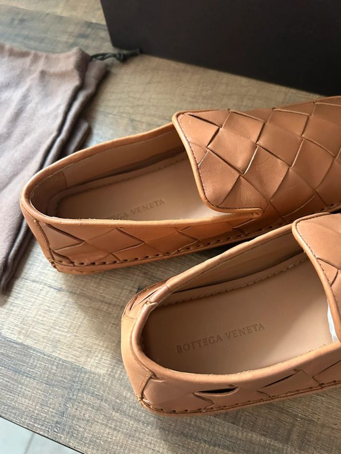 Mocassins Camel Bottega Veneta 40,5 - photo numéro 4