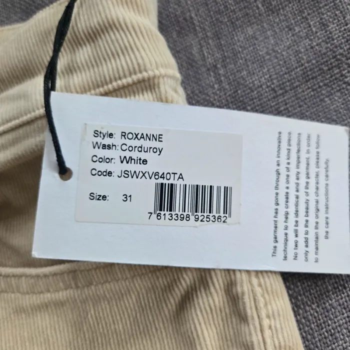 Pantalon Roxanne taille 31 en velours - photo numéro 3