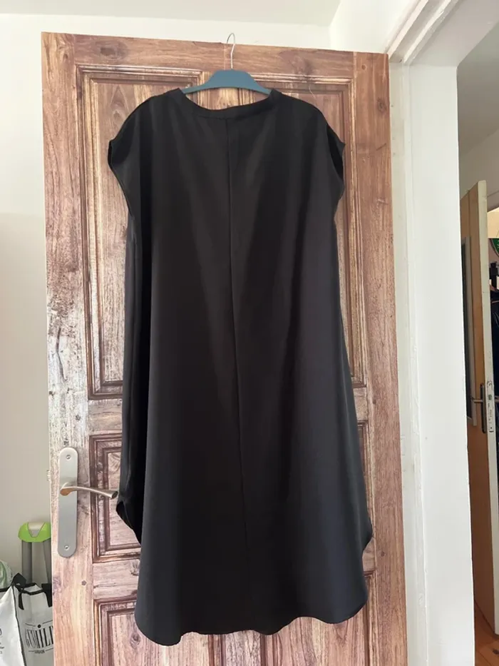 Robe tunique ample noire evoluSHEIN - photo numéro 2