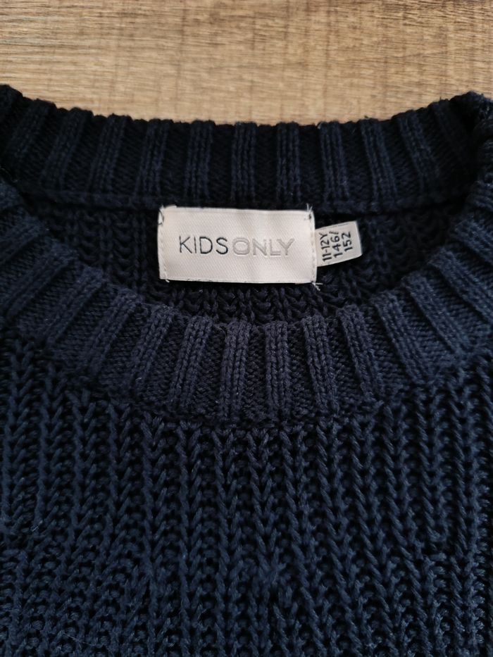 Pull kids only 11 12 ans fille Bleu marine - photo numéro 2