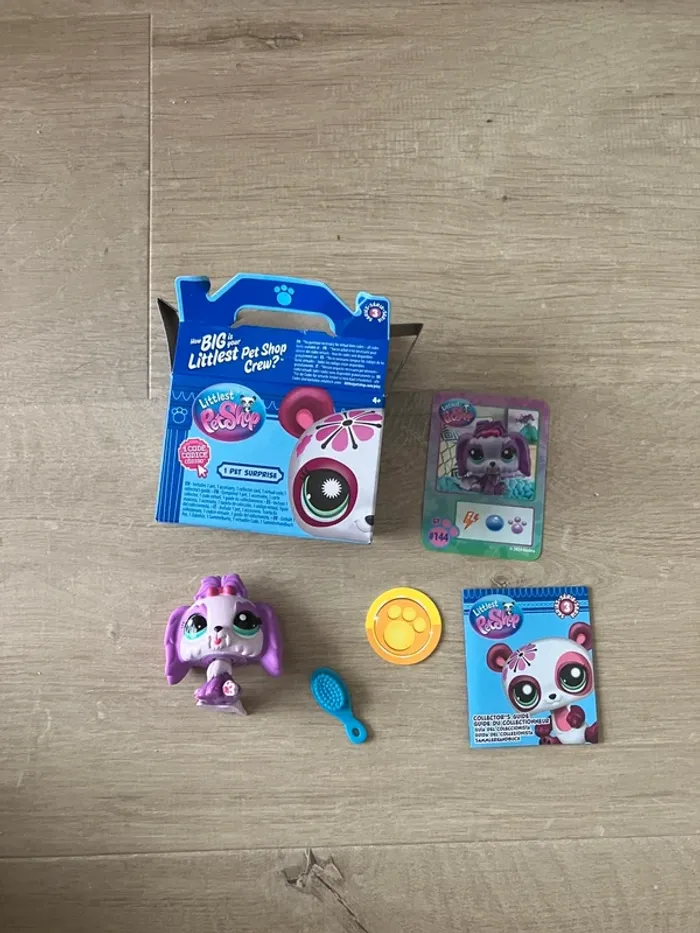 Figurine littlest petshop Little pet shop g7 chien generation 7