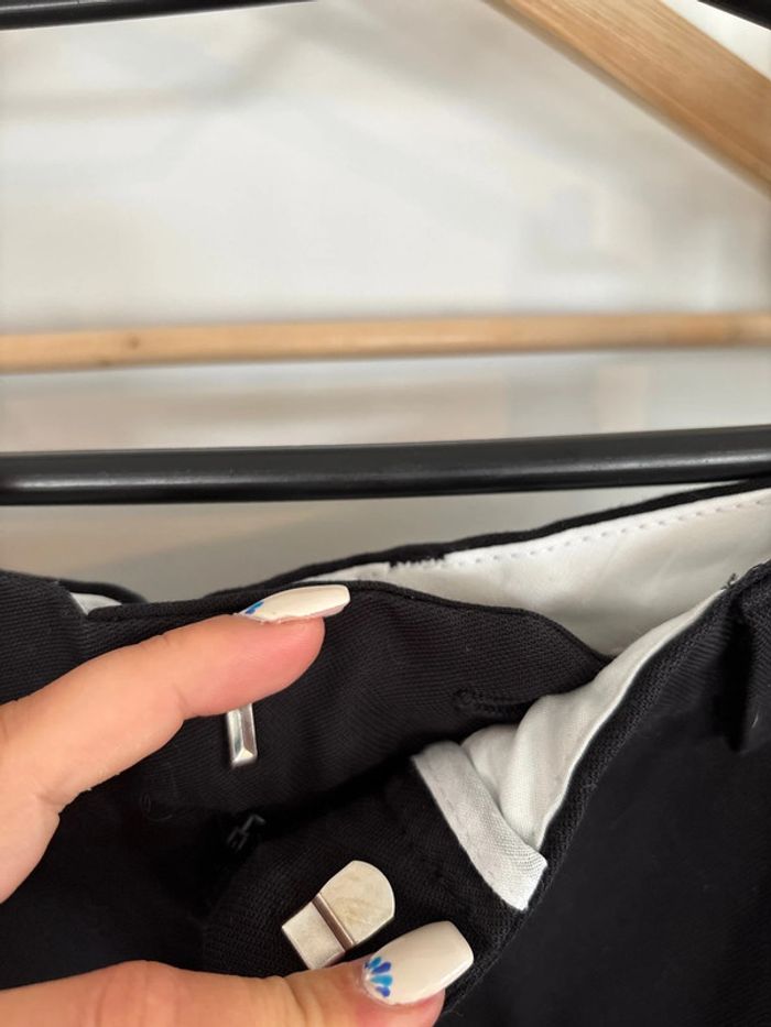 Pantalon noir habillé zara taille 40 - photo numéro 3