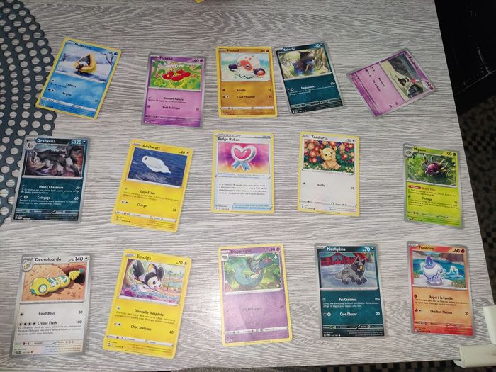 Lot de 93 cartes pokémon en français - photo numéro 6