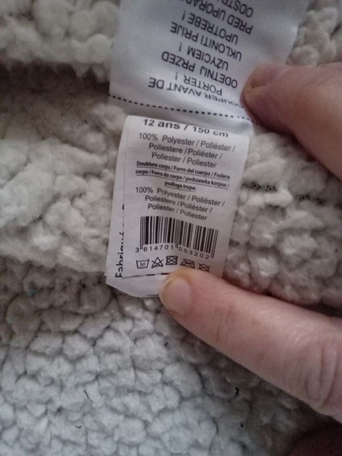 Veste intérieur style mouton - photo numéro 5