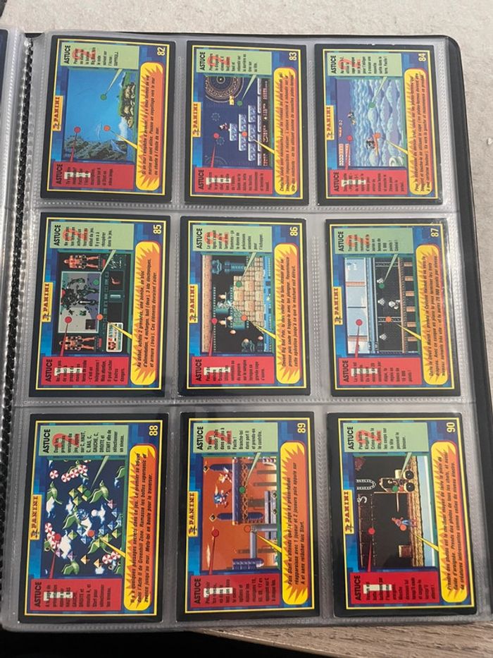 Collection Fullset Panini Sega Super Play Version Française TBE (120/120) Rare - photo numéro 18