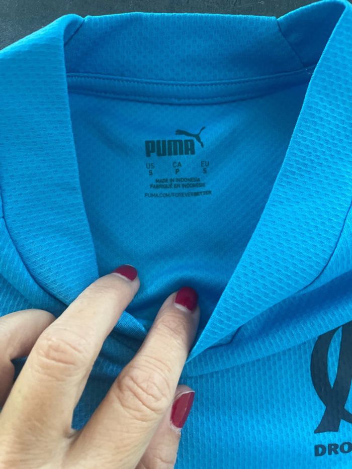 T-shirt Puma Marseille bleu - photo numéro 3