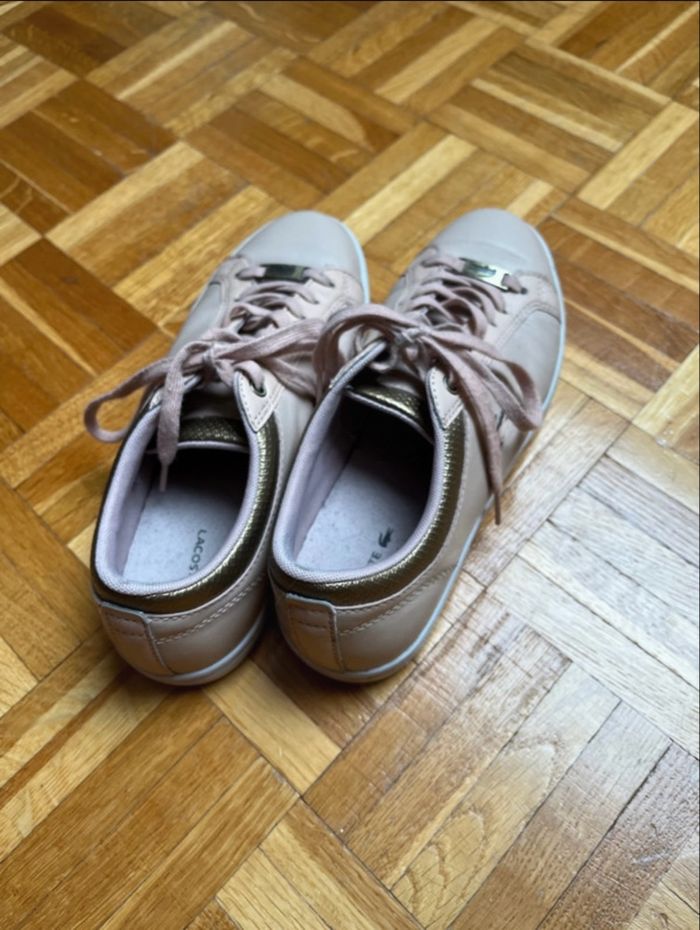 Baskets rose Lacoste - photo numéro 5