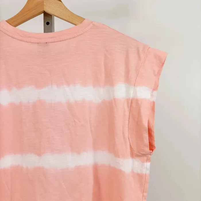 T-shirt tie & dye rose – imprimé Mojito – Taille S A682 - photo numéro 9