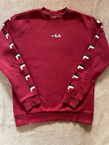 Sweat bordeaux Fila