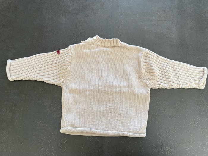 Pull beige  hiver garçon 9 mois Kimbaloo - photo numéro 4