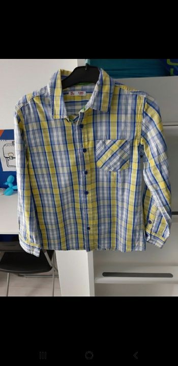 Chemise manches longues