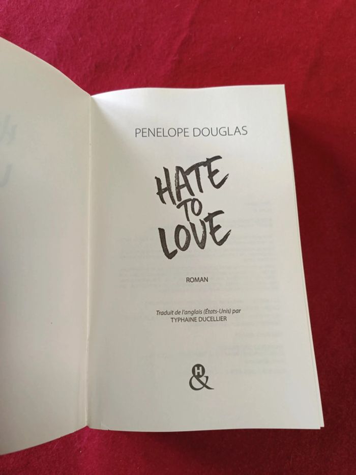 Hate to love " Penelope Douglas " New Adult - photo numéro 8