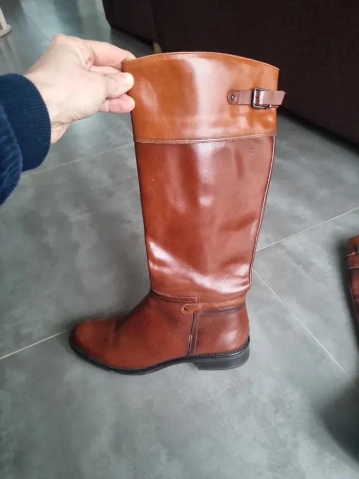 Bottes cuir - photo numéro 4