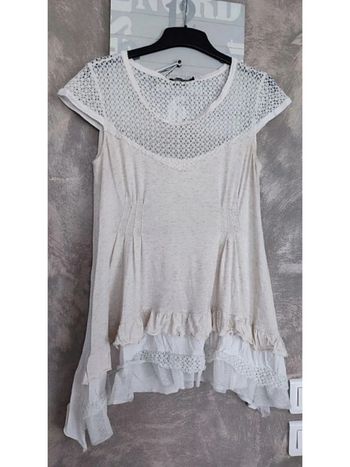 Tee-shirt long La mode est à vous taille 42