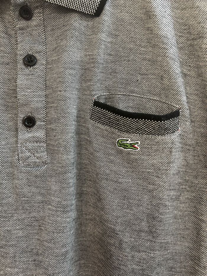 Polo Lacoste gris - photo numéro 2