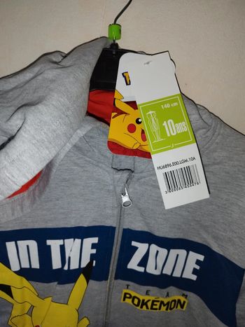 Sweat capuche capuche pokémon