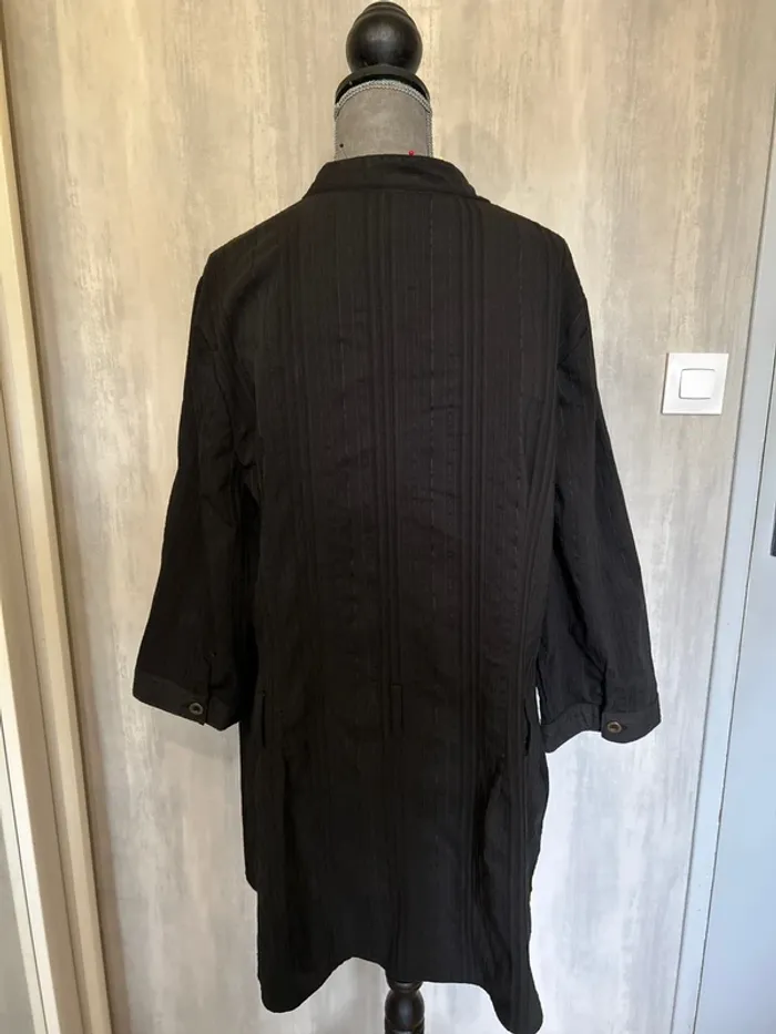 Chemise tunique noir - photo numéro 4