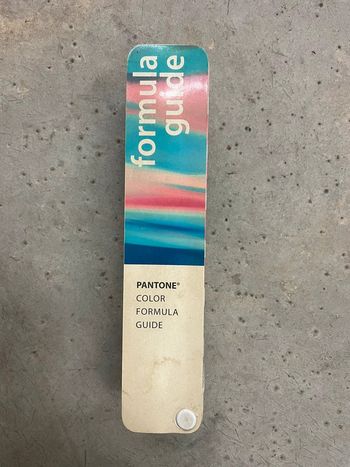formula guide pantone