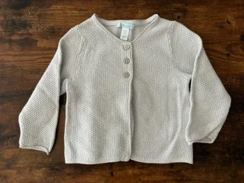 Veste à paillettes argentées