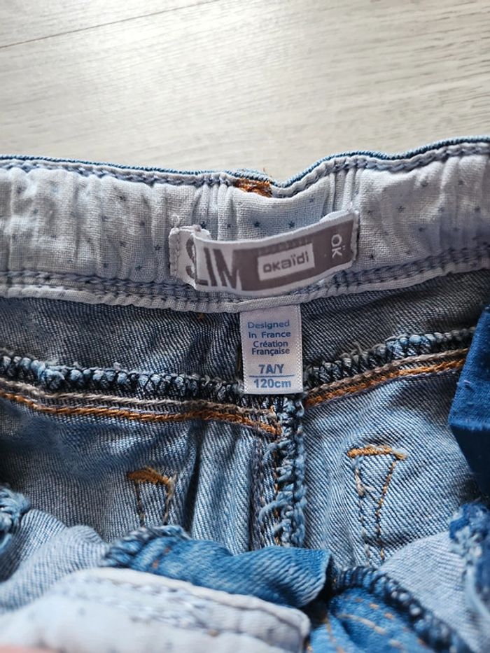 Jeans 7 ans fille okaidi - photo numéro 4