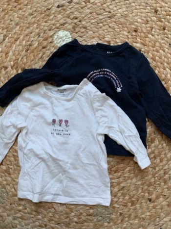 Lot tshirts 6 mois