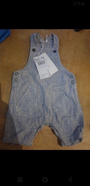 Salopette fine pour printemps été 6mois