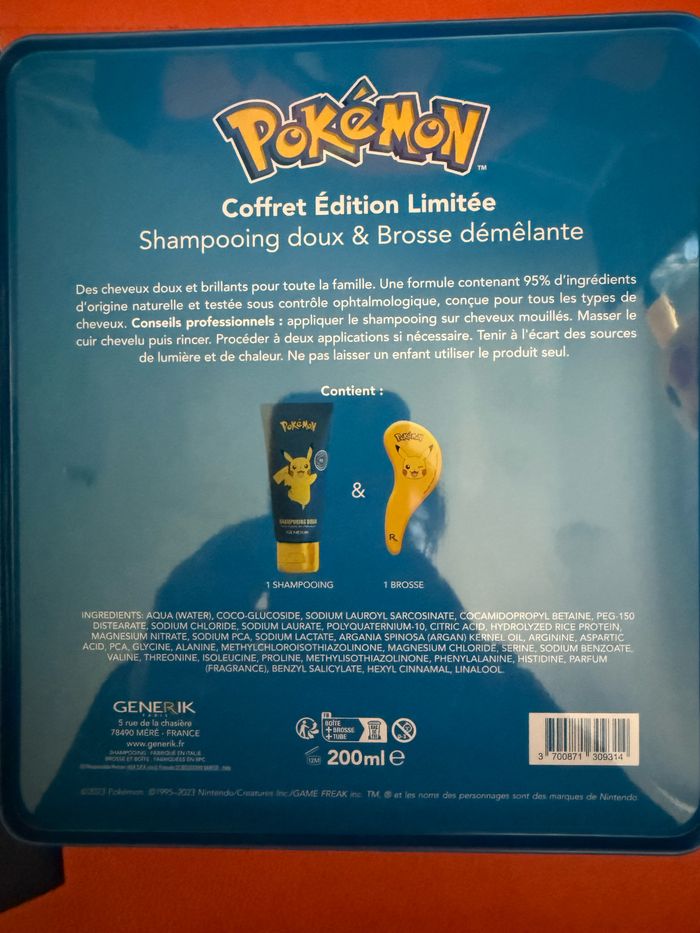 Coffret coiffure Pokémon by Generik - photo numéro 4