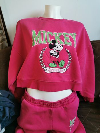 Sweat et jogging rose Mickey