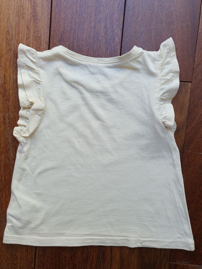 T-shirt fille H&M 2 ans - photo numéro 2