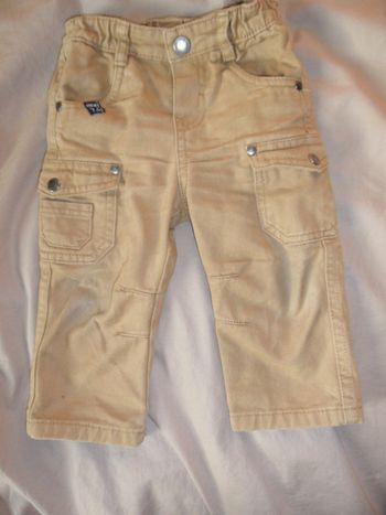 Pantalon multi poches garçon, Gemo, 12 mois