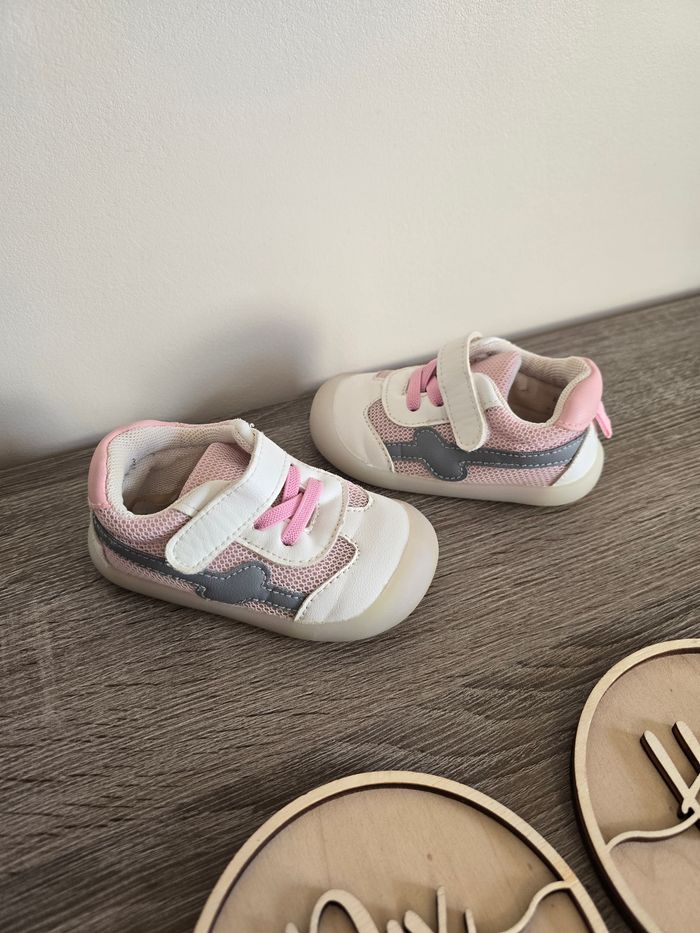 Chaussure Bébé Fille - Basket souple - photo numéro 3