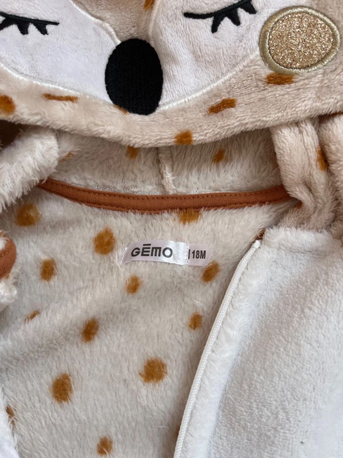 Combinaison polaire pyjama bébé fille 18 mois - photo numéro 3
