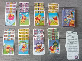 Jeu de 8 familles Disney Winnie The Pooh