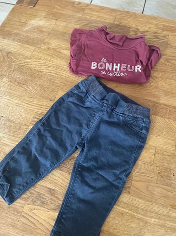 Pantalon et haut 6 mois