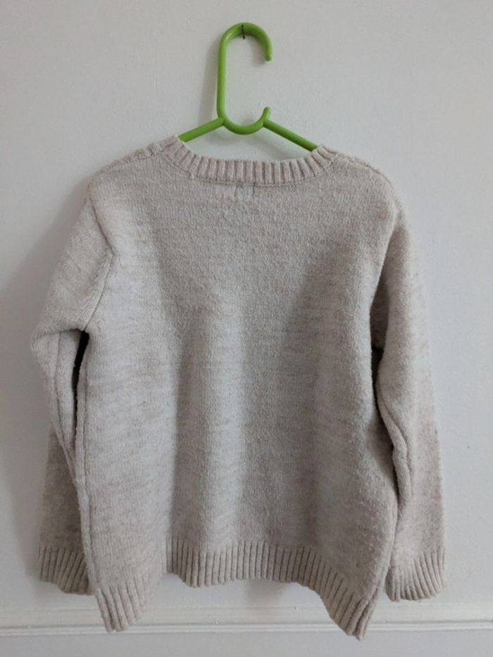 Pull beige 8 ans - photo numéro 3