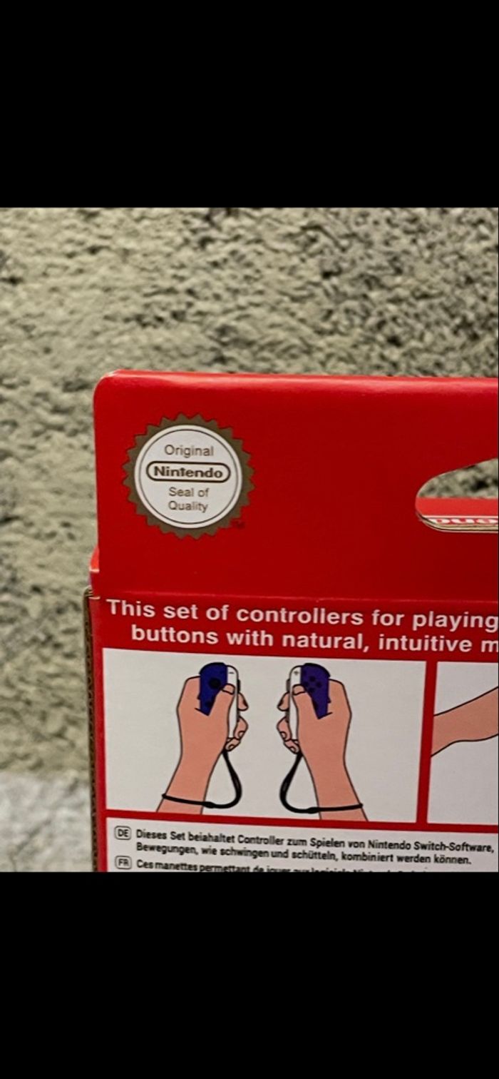 Joy-Con Nintendo Switch – facture +envoi express - photo numéro 3