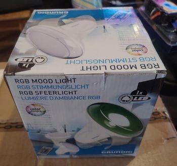 lampe d'ambiance LED Grundig RGB avec télécommande