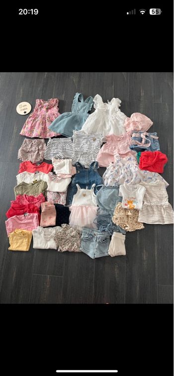 Lot vêtement bébé fille 3 mois été