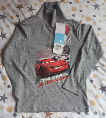 Sous pull Cars 6 ans 