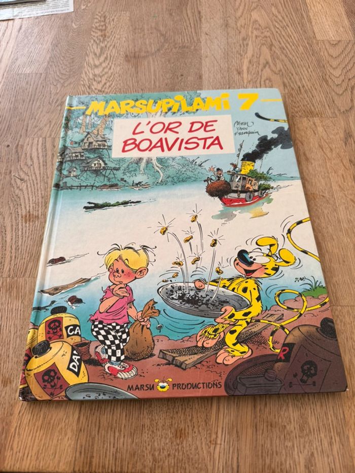 Bd Marsupilami – tome 7 - L'or de Boavista