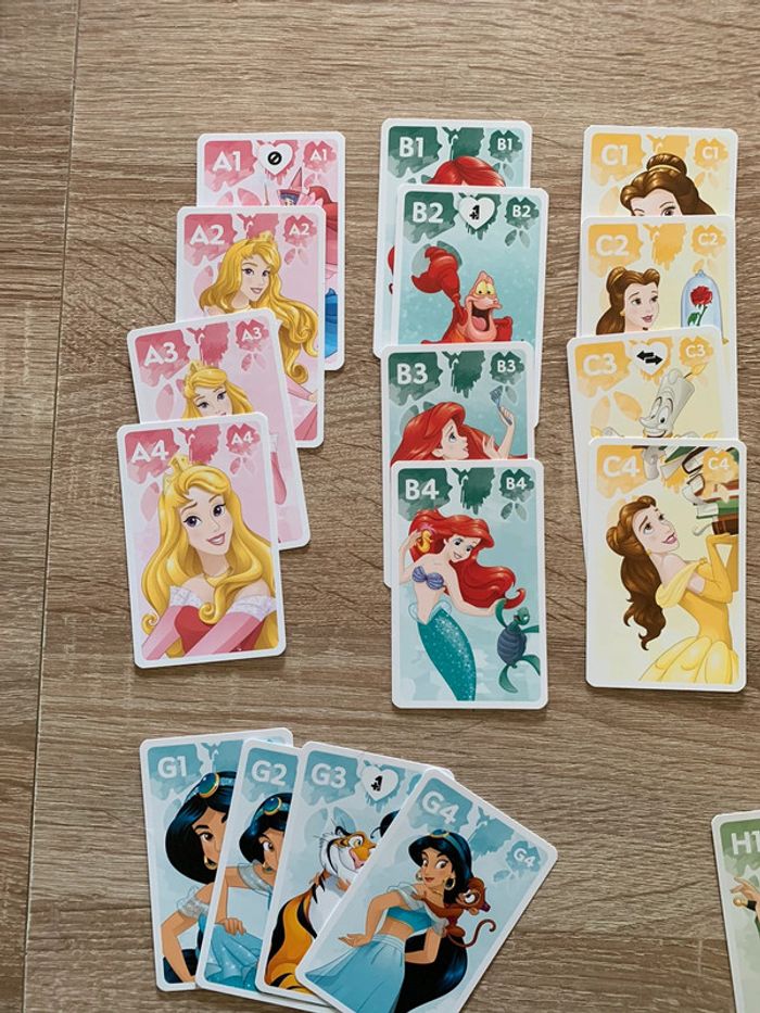 Jeu de familles 4 en 1 Disney Princesse - photo numéro 2