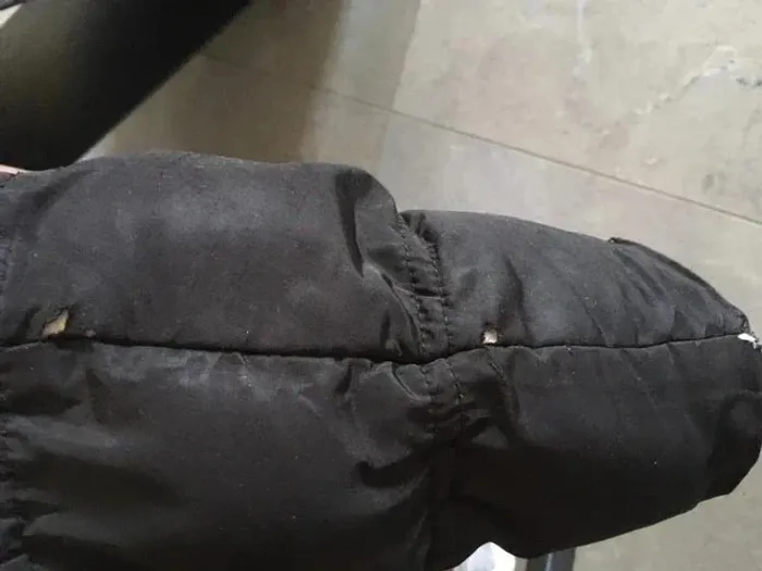 Doudoune noire chaude garçon 8 ans - photo numéro 3