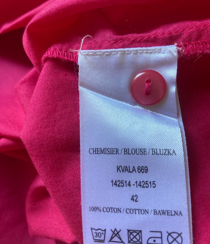 tunique chemise manche retroussable - photo numéro 9