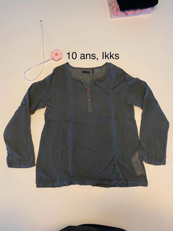 Tee shirt ML tunique ikks 10 ans