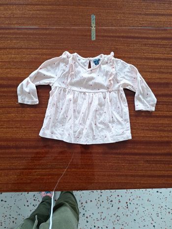 Blouse à manches longues Kiabi 18mois 77-82cm 👻