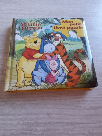 Livre puzzle winnie l'ourson